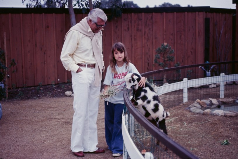 Cary Grant ze swoją córką Jennifer /Maureen Donaldson / Contributor /Getty Images