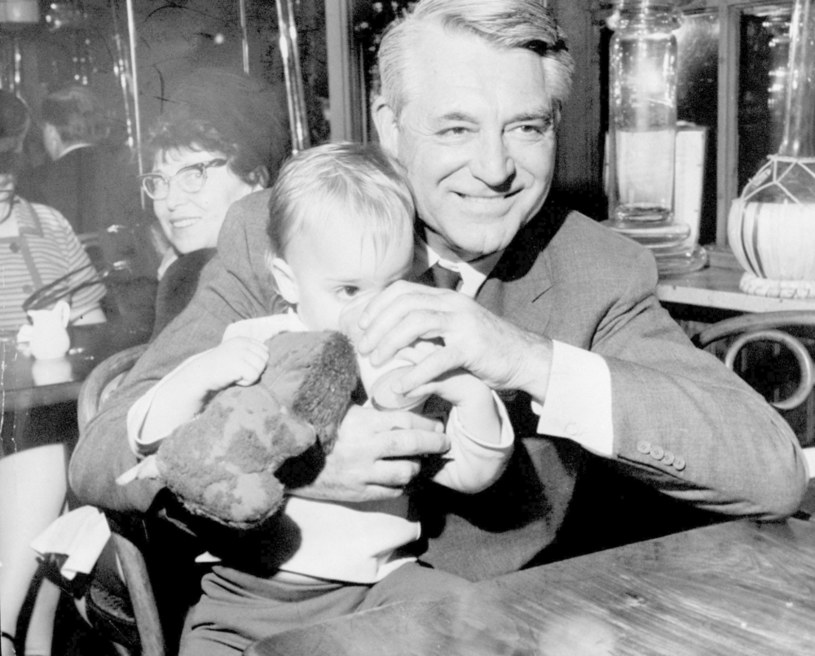 Cary Grant ze swoją córką Jennifer / New York Daily News Archive / Contributor /Getty Images