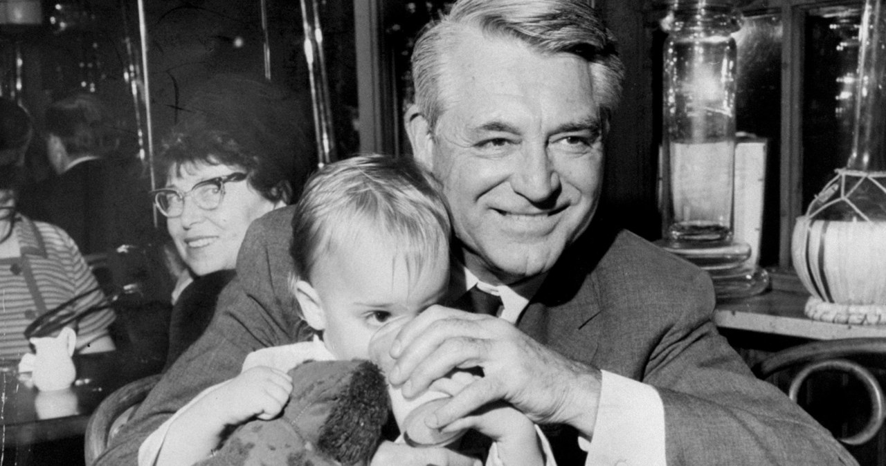 Cary Grant ze swoją córką Jennifer / New York Daily News Archive / Contributor /Getty Images