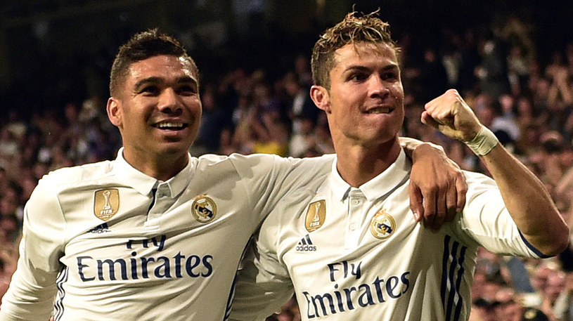 Casemiro i Cristiano Ronaldo /AFP
