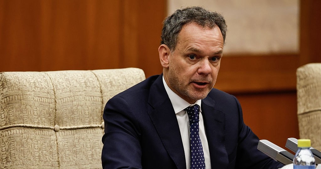 Caspar Veldkamp - minister spraw zagranicznych Holandii /Tingshu Wang - Pool /Getty Images