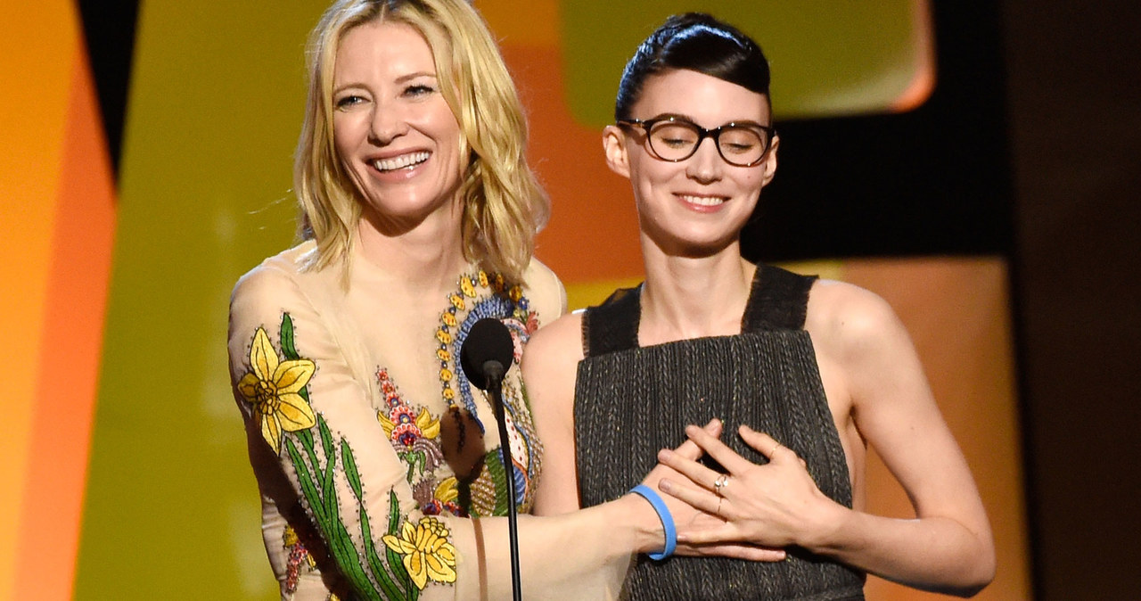 Cate Blanchett i Rooney Mara /Kevork Djansezian /Getty Images