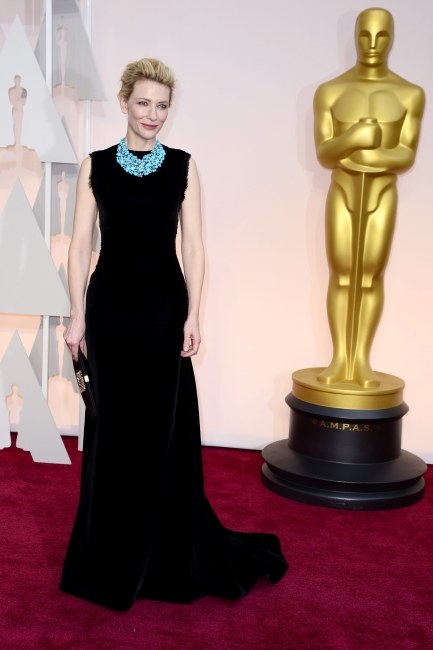 Cate Blanchett na Gali Oscary 2015. /MIKE NELSON /PAP/EPA