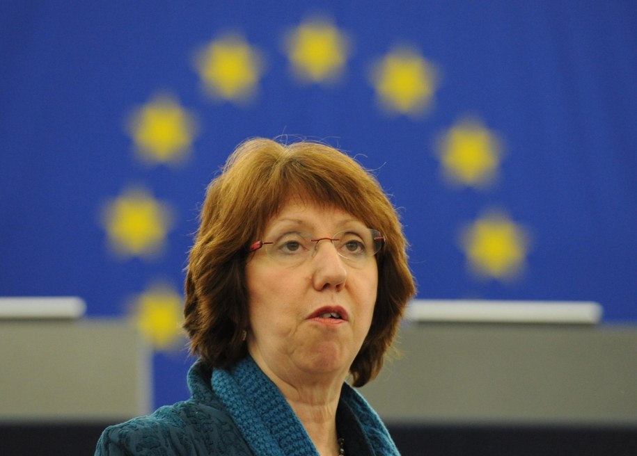 Catherine Ashton /Patrick Seeger  /PAP/EPA