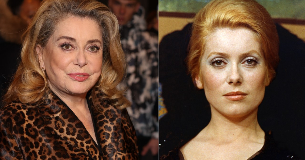 Catherine Deneuve na Paris Fashion Week /Sunset Boulevard /Getty Images