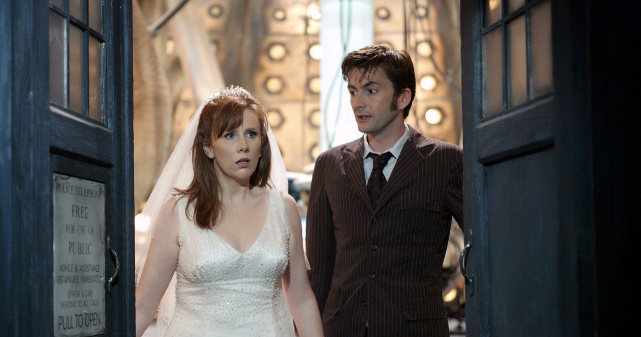 Catherine Tate i David Tennant /Mary Evans Picture Library /Agencja FORUM