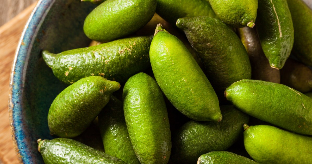Caviar lime (limonka kawiorowa) skrywa małe, przypominające kawior kuleczki /123RF/PICSEL