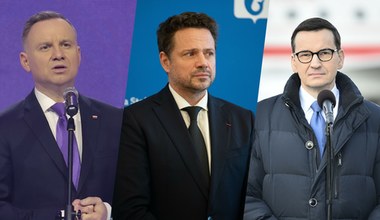 CBOS: Andrzej Duda, Rafał Trzaskowski i Mateusz Morawiecki liderami rankingu zaufania w styczniu 