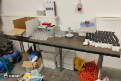 CBŚP rozbiło gang produkujący nielegalne anaboliki