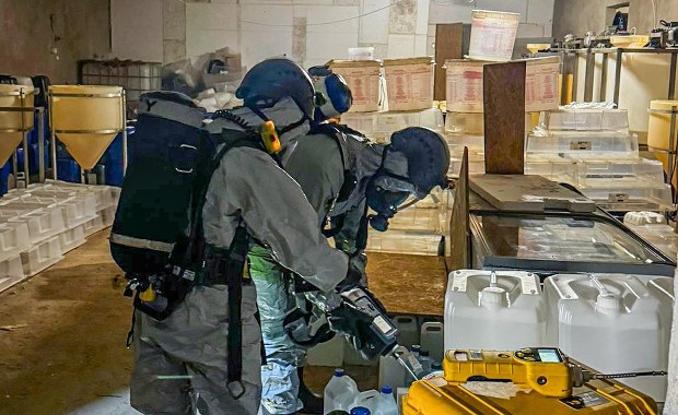 CBŚP w akcji. Zlikwidowano nielegalne laboratorium