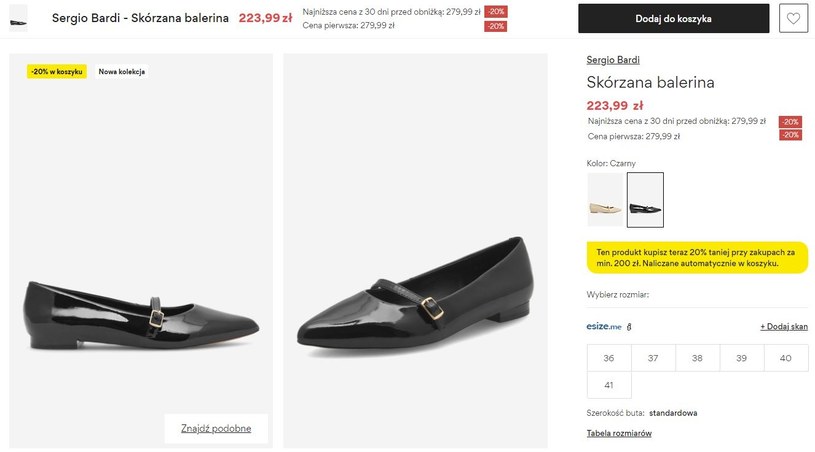 CCC oferuje duży rabat na modne buty! /CCC/zrzut ekranu /INTERIA.PL