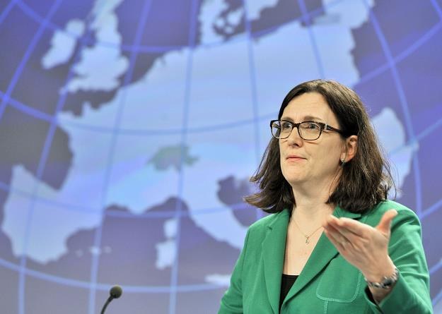 Cecilia Malmstroem, komisarz UE ds. handlu /AFP