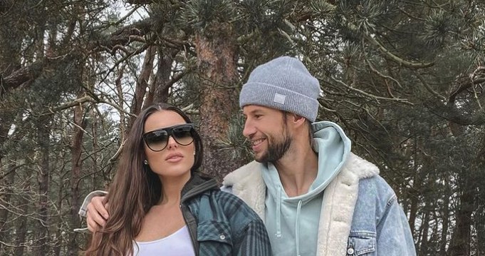 Celia Jaunat i Grzegorz Krychowiak fot. Instagram (instagram.com/celiajaunat) /Instagram