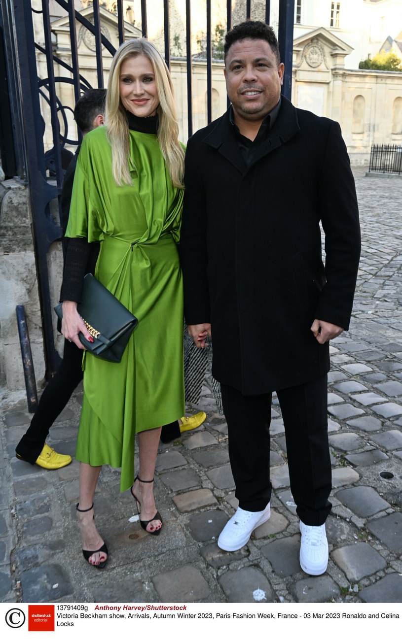 Celina Locks i Ronaldo /Anthony Harvey/Shutterstock/Rex Fashion/East News /East News