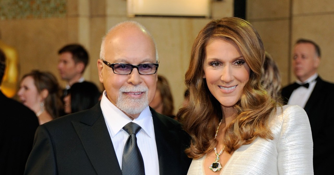 Celine Dion z mężem /Ethan Miller /Getty Images