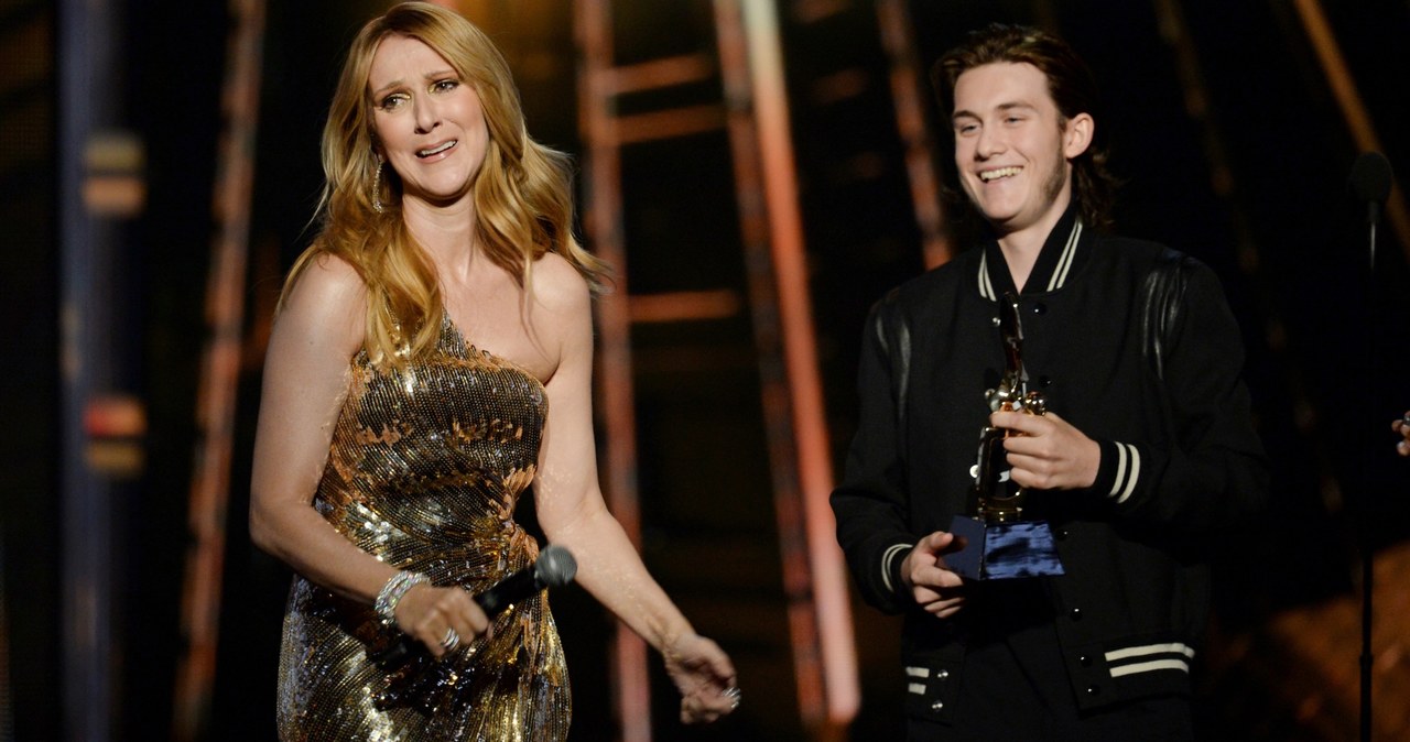 Celine Dion z synem /Kevin Winter /Getty Images