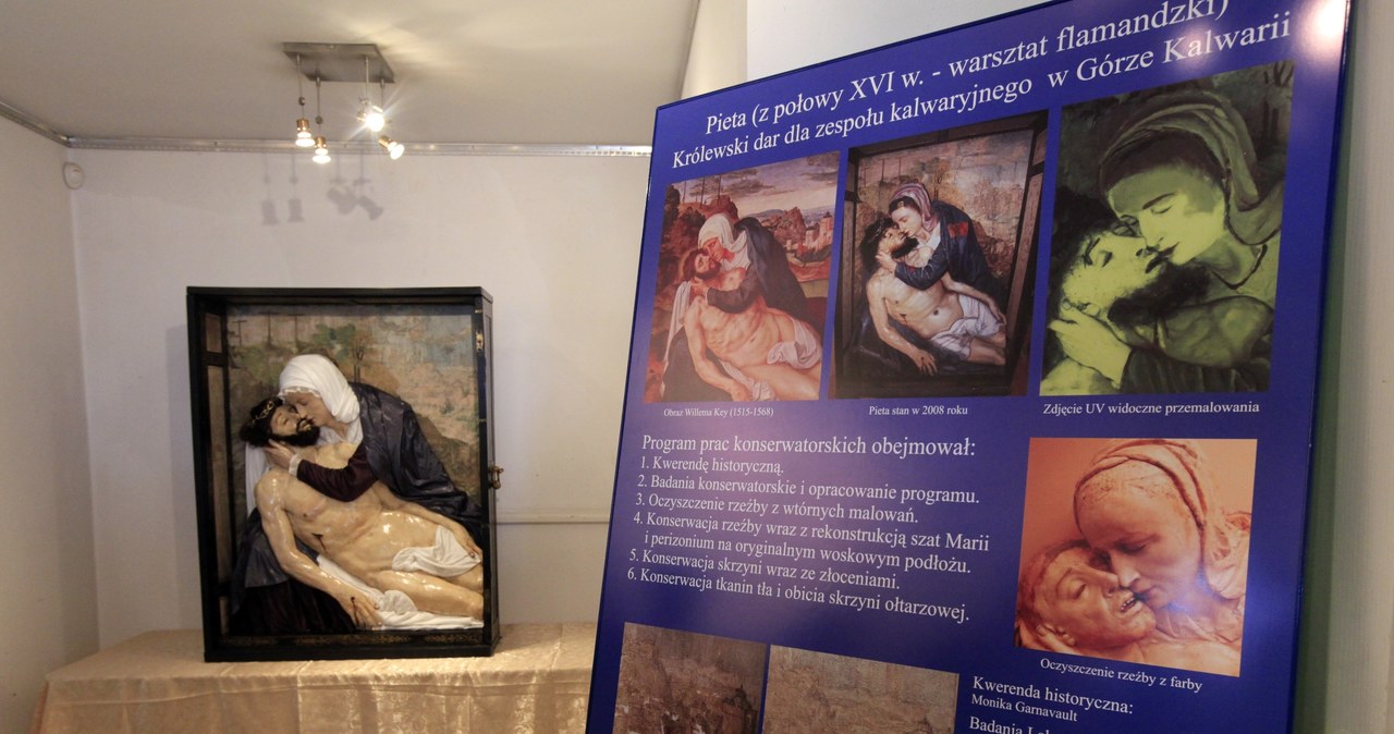 Cenna XVI-wieczna Pieta będzie prezentowana w Górze Kalwarii