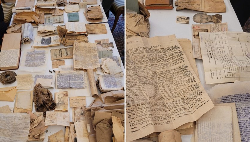 Cenne dokumenty znalezione pod podłogą zabytkowej kamienicy w Warszawie
