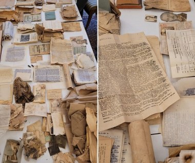 Cenne dokumenty znalezione pod podłogą zabytkowej kamienicy w Warszawie