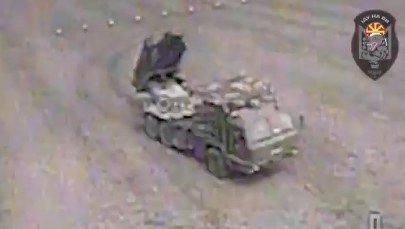 Cenny rosyjski sprzęt zniszczony m.in. bronią z Polski. Zobacz nagranie!