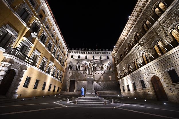 Centrala Banca Monte dei Paschi di Siena. Fot. Giuseppe Cacace AFP /AFP