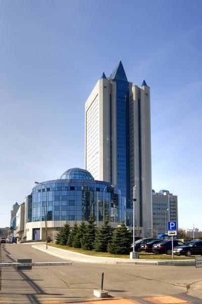 Centrala rosyjskiego koncernu Gazprom w Moskwie /&copy;123RF/PICSEL