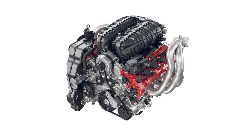 Centralnie umieszczone V8 rozwija moc 670 KM. Żródło: Chevrolet /Informacja prasowa