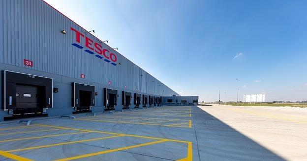 Centrum dystrybucji Tesco w Komornikach /Informacja prasowa