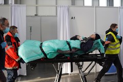 Centrum ewakuacyjne w Rzeszowie-Jasionce pomaga rannym i chorym z Ukrainy