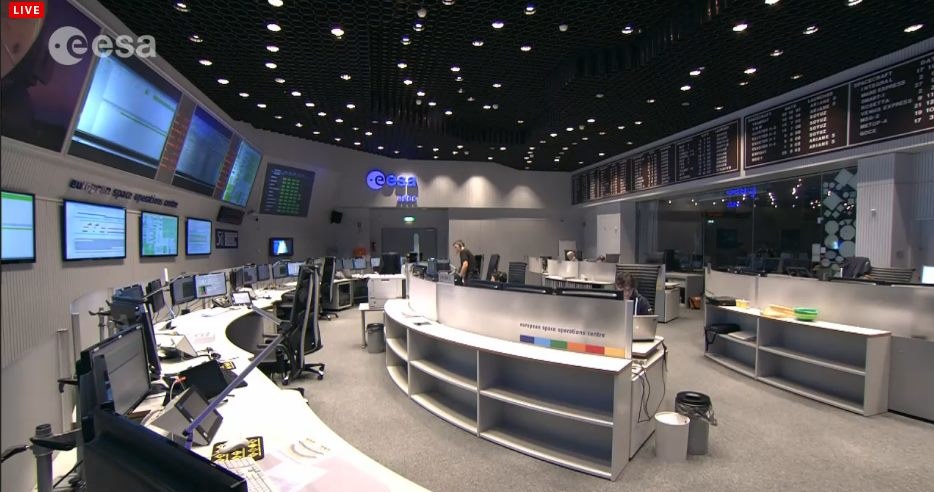 Centrum Kontroli lotów ESA /materiały prasowe