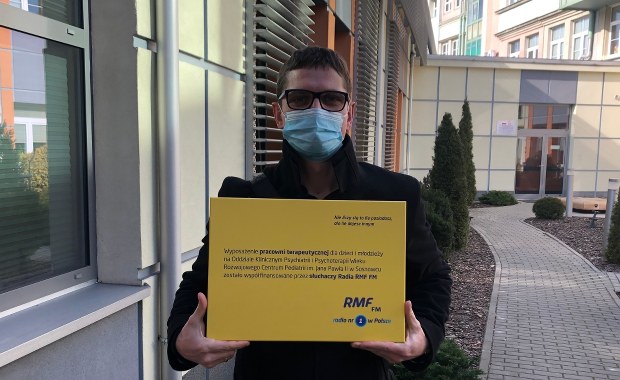Centrum Pediatrii w Sosnowcu dostało sprzęt dla pacjentów psychiatrii od słuchaczy RMF FM 