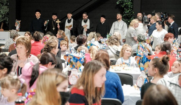 Centrum Pomocy Humanitarnej PTAK w podwarszawskim Nadarzynie, gdzie chciano przenieść uchodźców /Mateusz Marek /PAP