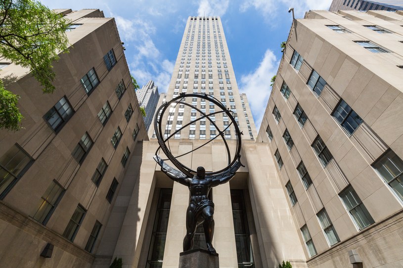 Centrum Rockefellera, Nowy Jork, Manhattan, 5th Avenue /123RF/PICSEL