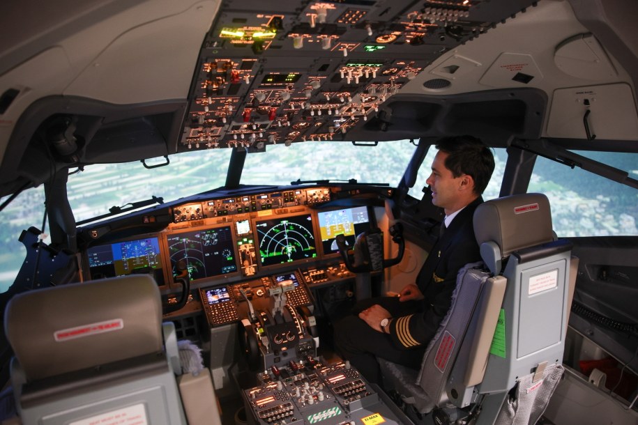 Centrum symulacyjne Ryanair / PAP/Łukasz Gągulski /PAP/EPA