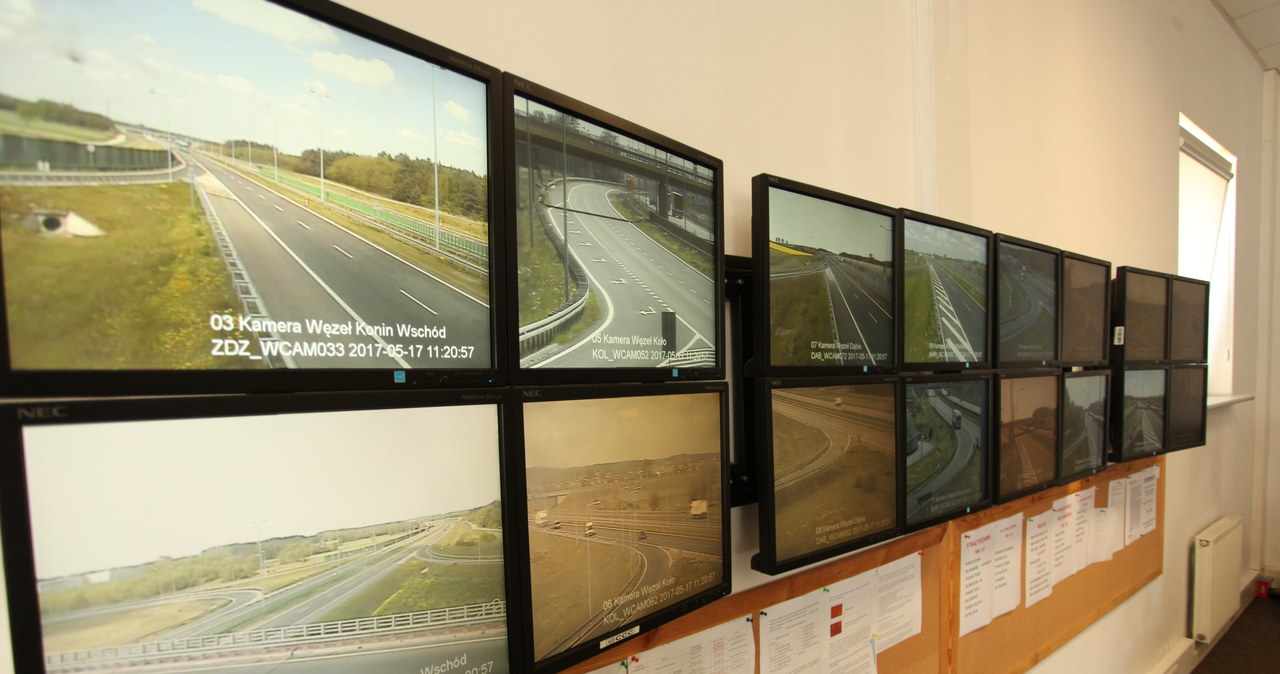 Centrum Zarządzania Ruchem pod Strykowem /INTERIA.PL