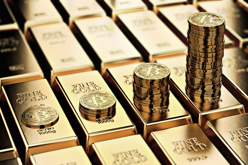 Ceny bitcoina i złota pobiły w ostatnich dniach rekordy wszech czasów /123RF/PICSEL