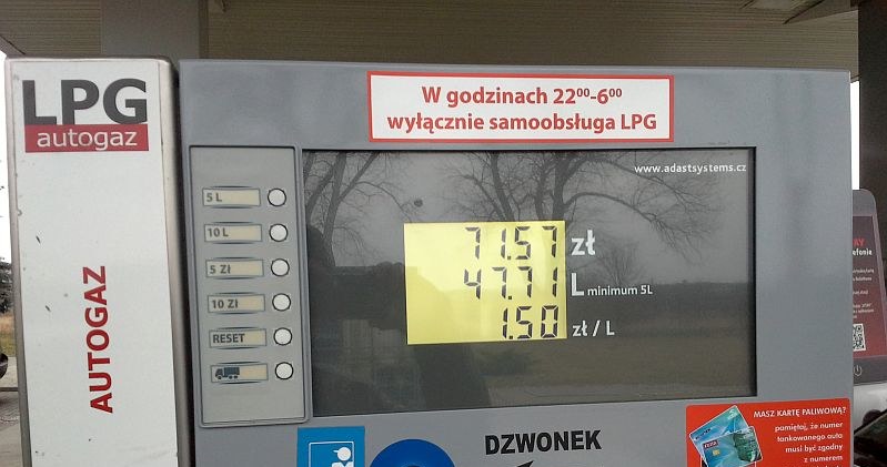 Ceny LPG są ostatnio wyjątkowo niskie /INTERIA.PL