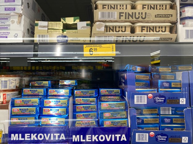 Ceny masła przed świętami /Maciej Sztykiel /RMF FM
