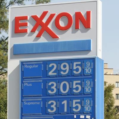 Ceny na stacji Exxon w Waszyngtonie w połowie kwietnia /AFP