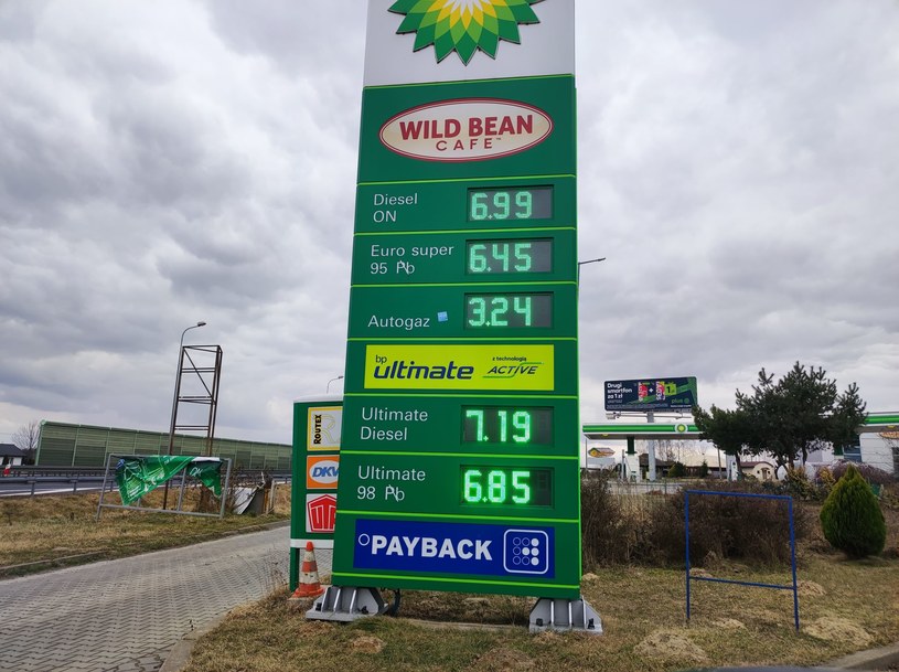 Ceny paliw na stacja w Polsce również biją rekordy /INTERIA.PL