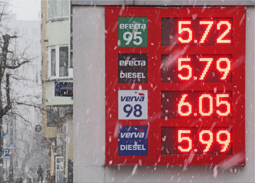 Ceny paliw spadły ostatnio dzięki obniżki akcyzy /ZOFIA BAZAK/Marek Bazak /East News