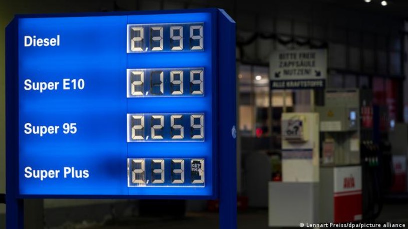 Ceny paliw w Niemczech znów powyżej 2 euro za litr /Deutsche Welle