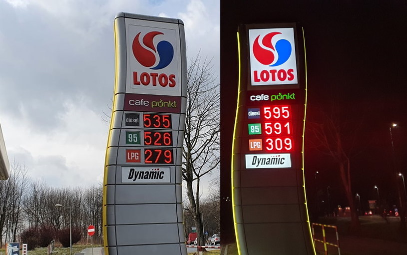 Ceny paliw zauważalnie spadły. Ale do deklarowanych przez rząd 70 groszy na litrze wciąż daleko /Michał Domański /INTERIA.PL