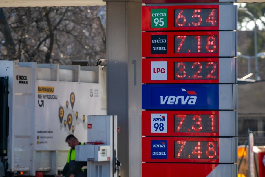 Ceny paliw (zdj. z 6 marca) /Piotr Hukało /East News