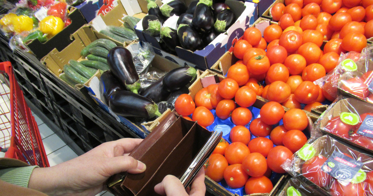Ceny warzyw w sklepach przyprawiają o zawrót głowy. Sprawdź, ile aktualnie kosztują pomidory, papryka, cebula czy bakłażany /Marek BAZAK/East News /East News