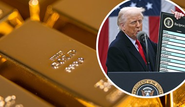 Ceny złota biją rekordy. Czytelna reakcja na przemówienie Trumpa