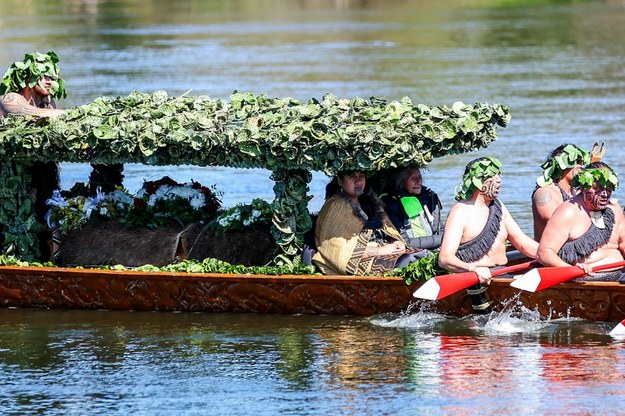 Ceremonia intronizacyjna na Wyspie Północnej /DJ MILLS/AFP/East News /East News/AFP