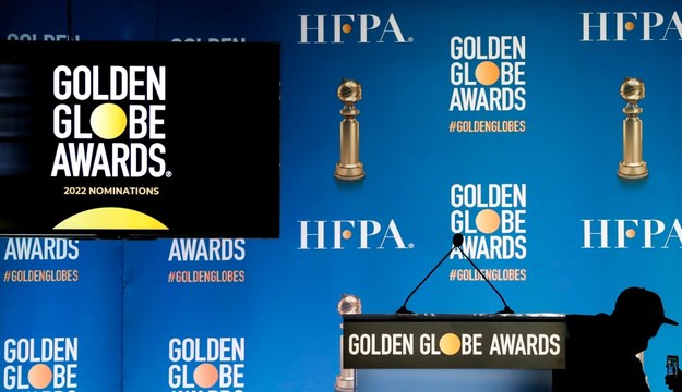 Ceremonia, na której ogłoszono nominacje do Złotych Globów. /CAROLINE BREHMAN /PAP/EPA