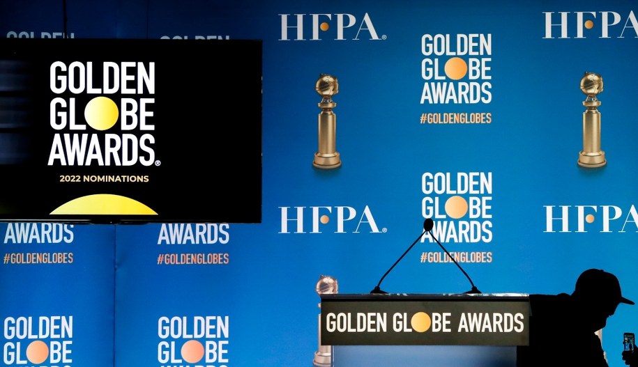 Ceremonia, na której ogłoszono nominacje do Złotych Globów. /CAROLINE BREHMAN /PAP/EPA