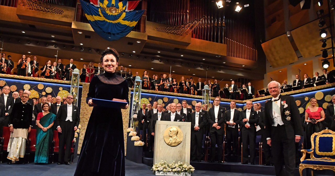 Ceremonia noblowska w filharmonii w Sztokholmie